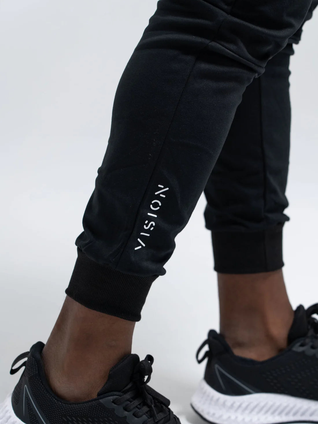 CARGO TRACK PANTS - BLACK image 1