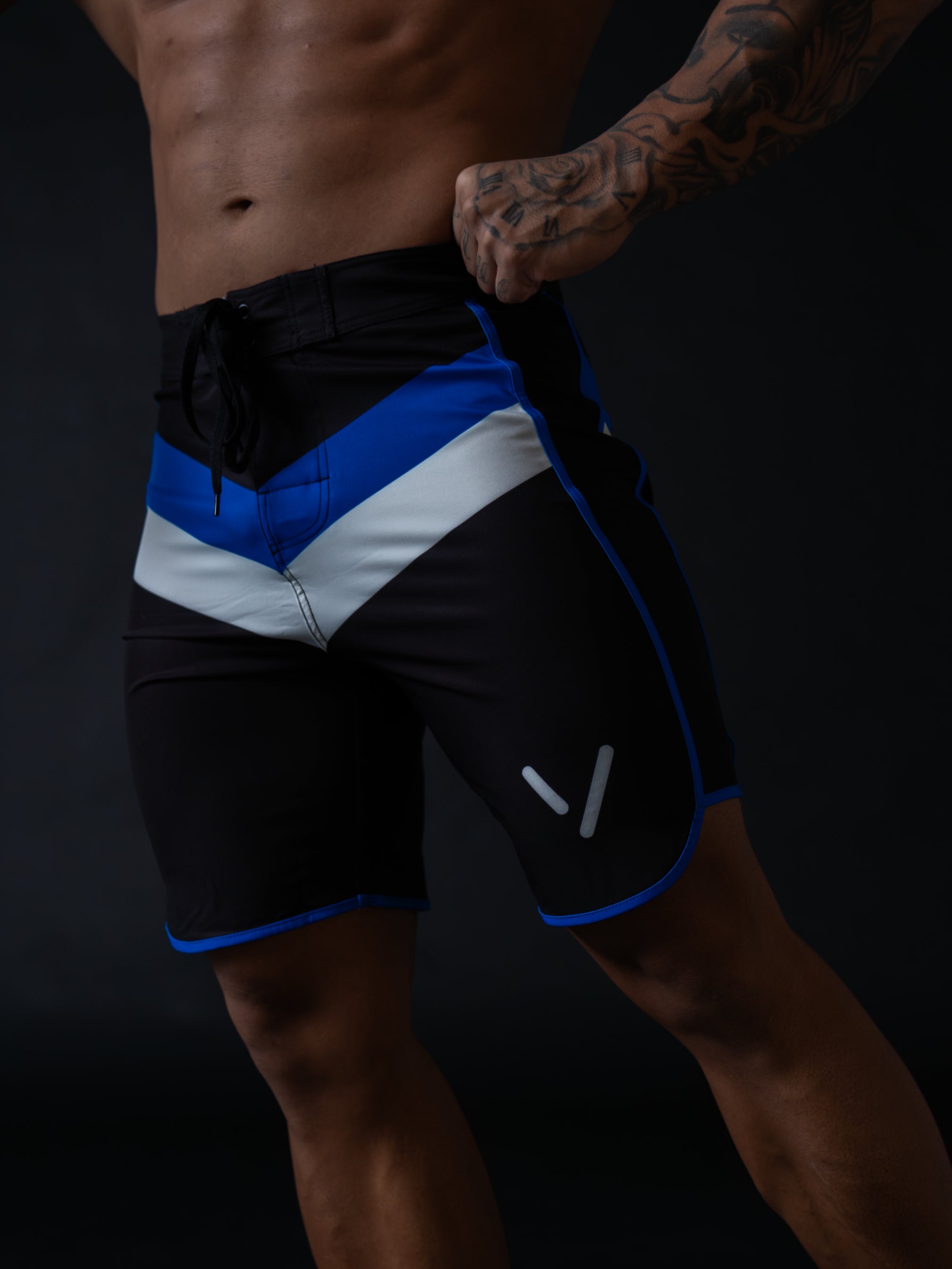 MEN'S PHYSIQUE SHORTS - BLACK image 3